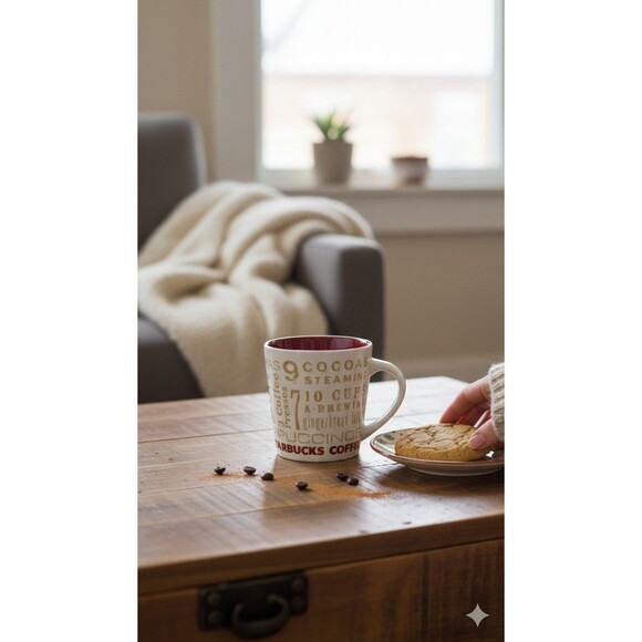 Starbucks 12 Days of Christmas Coffee Mug 14 oz 2008 Holiday Collectible - Picture 9 of 9